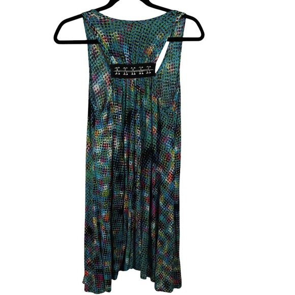 CAbi Sleeveless Tank Dress Scoop Neck Flowy Size XS - Picture 7 of 7